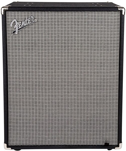 Fender Rumble 210 V3 Bass Speaker Cabinet, Silver Grill, Main