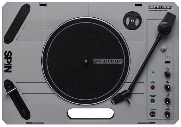 Reloop Spin Portable Belt-Drive Turntable System, New, Main