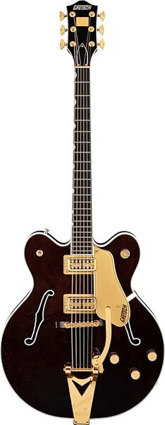 Gretsch G6122TG Players Edition Country Gentleman Electric Guitar (with Case), Walnut, Action Position Back