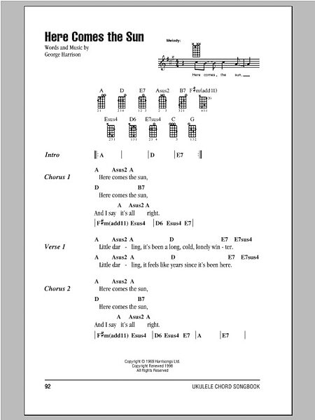 In 5 Years Time Ukulele Chords