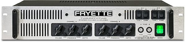 Fryette G-2502-S Two/Fifty/Two Stereo Power Amplifier (2x50 Watts), New, Main