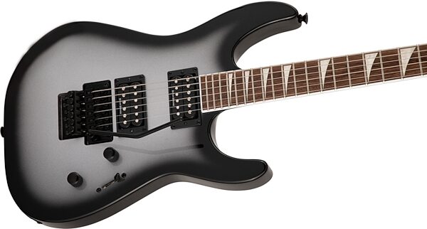 Jackson SL4X X Series Soloist DX Electric Guitar, with Laurel Fingerboard, Silverburst, Action Position Side