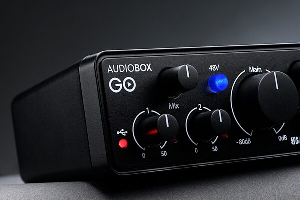 PreSonus AudioBox GO Mobile USB Audio Interface, New, Action Position Back