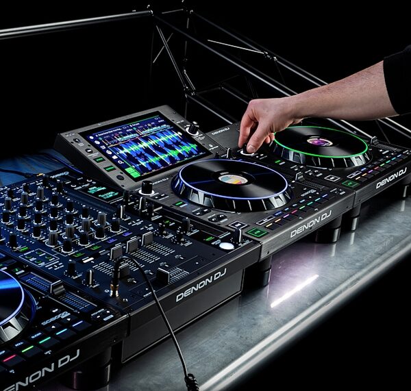 Denon DJ LC6000 Prime Performance Expansion Controller, New, Action Position Back