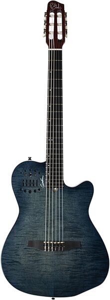 Godin ACS Classical Synth Access Acoustic-Electric Guitar (with Gig Bag), Action Position Front