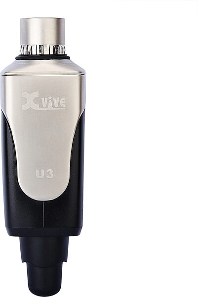 Xvive U3T Plug-On Dynamic Microphone Wireless Transmitter, New, Action Position Back