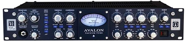 Avalon VT-737SP Class A Mic Processor, Black and Blue Model