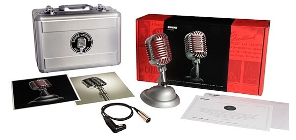 Shure 5575LE Unidyne Limited Edition 75th Anniversary Microphone, Package