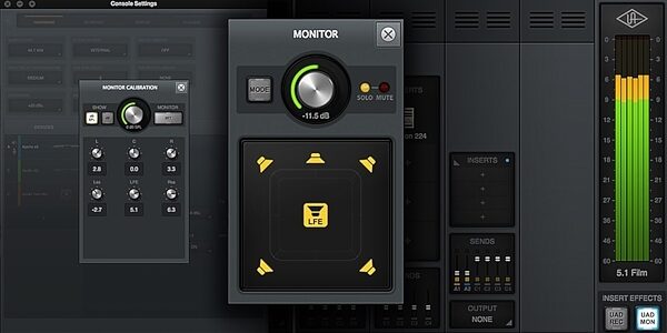 Universal Audio Apollo X6 Thunderbolt 3 Audio Interface, Standard Edition, Surround Monitoring