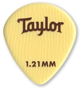 Taylor Premium Darktone Ivoroid 651 Guitar Picks, 1.21mm, 6-Pack, Main