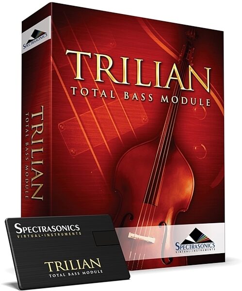 Spectrasonics Trilian Bass Module Software (Mac and Windows), Boxed, Main