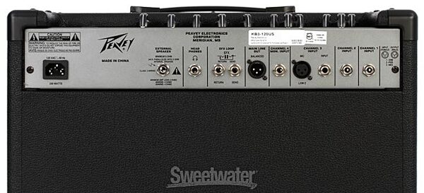 Peavey KB3 2-Channnel Keyboard Amplifier (60 Watts, 1x12"), New, ve
