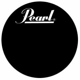 22" Pearl Logo Drum Head With Port 