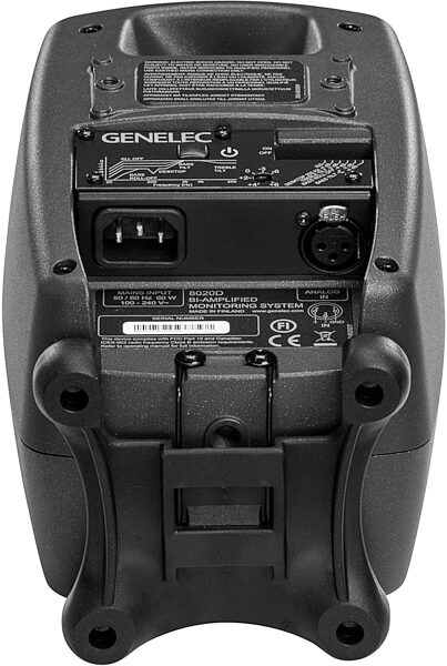 Genelec 8020D Active Studio Monitor, Single Speaker, Bottom