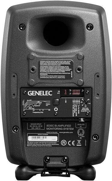 Genelec 8030C Active Studio Monitor, Single Speaker, Rear