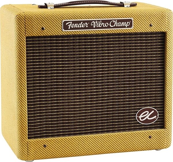Fender Eric Clapton EC Vibro Champ Guitar Combo Amplifier (5 Watts, 1x8"), Left