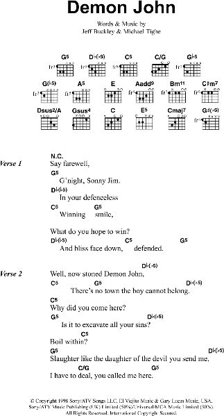 Demon John Guitar Chords Lyrics Zzounds Demons guitar chords and strumming pattern by imagine dragons. demon john guitar chords lyrics