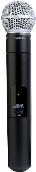 Shure PGXD2 SM58 Digital Handheld Wireless Microphone Transmitter, Band X8 (902 - 928 MHz), Main