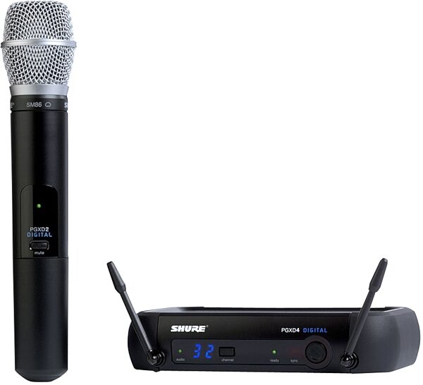 Shure PGX Digital Handheld Wireless Microphone System with SM86, Group X8, Frequencies 902.00 - 928.00, Main