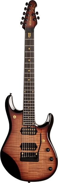 Ernie Ball Music Man JP7 John Petrucci 20th Anniversary Electric Guitar (with Case), Action Position Back