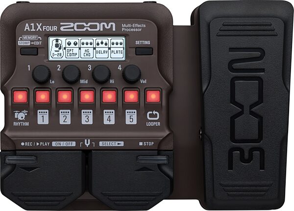 Zoom A1X-FOUR Acoustic Multi-Effects Processor, New, Main