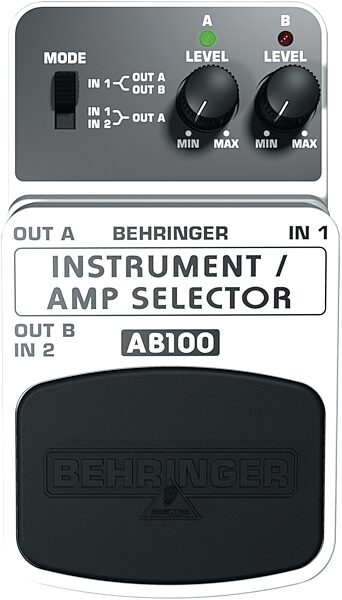 Behringer AB100 Universal A/B Switch Pedal, Main