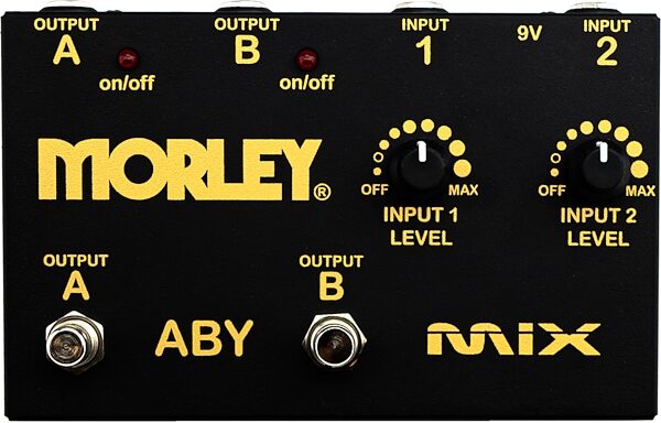 Morley Gold Series ABY MIX Switcher, New, Action Position Back