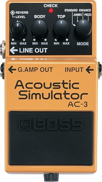 Boss AC-3 Acoustic Simulator Pedal, New, Main