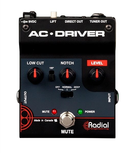 Radial ToneBone AC Driver Compact Acoustic Pedal, New, Main