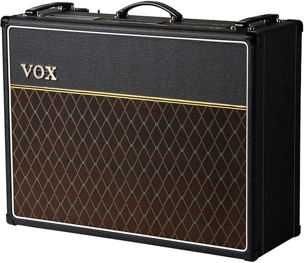 Vox AC30 Custom Guitar Combo Amplifier (30 Watts, 2x12"), AC30C2, with Celestion G12M Greenback Speakers, Angle