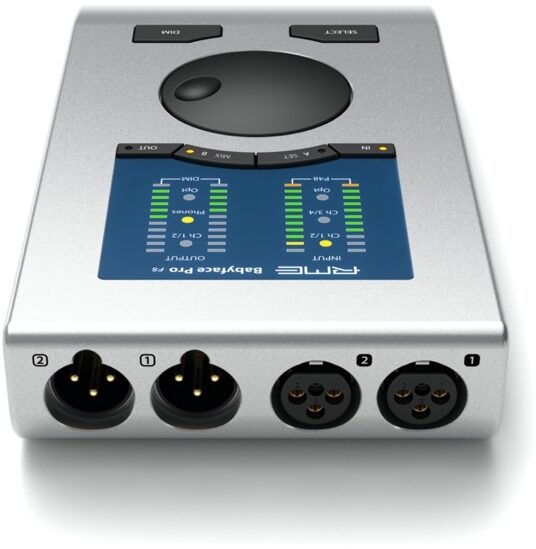 RME Babyface Pro FS USB Audio Interface, New, Back