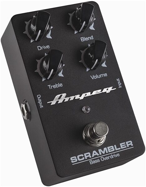 Ampeg Scrambler Bass Overdrive Pedal, New, Alt