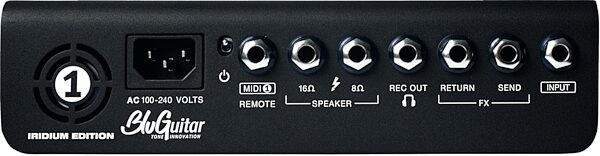 BluGuitar Amp1 Iridium Edition Guitar Amplifier Pedal (100 Watts), New, Detail Back