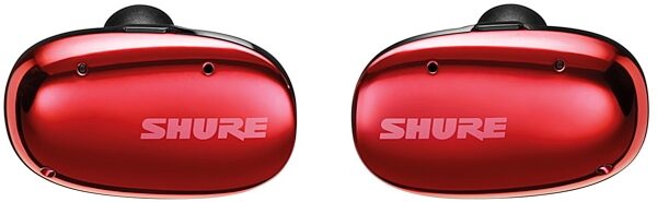 Shure AONIC Free True Wireless Earphones, Crimson Chrome, View