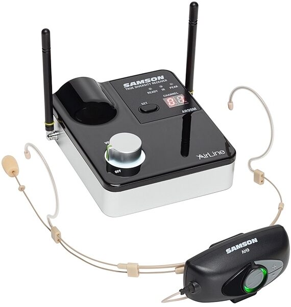 Samson AirLine 99m AH9/DE10 Wireless Headset System, Band D, Main