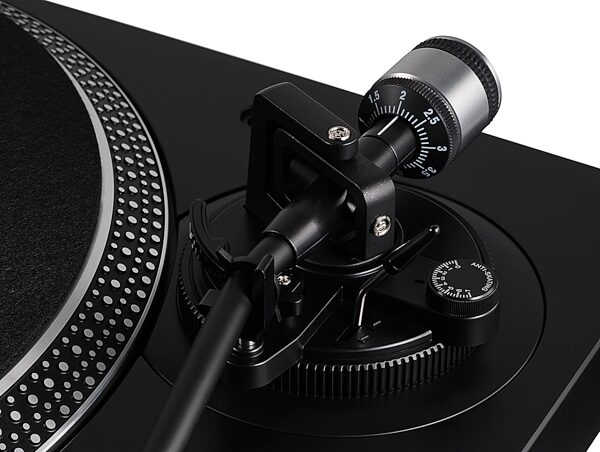 Audio-Technica AT-LP120XBT-USB Wireless Bluetooth Turntable, Black, Action Position Front