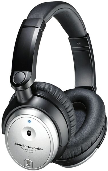 Audio-Technica ATH-ANC7b-SViS QuietPoint Noise-Cancelling Headphones, New, Main