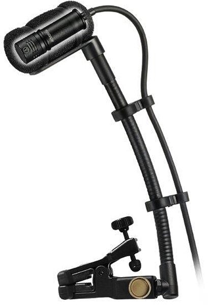 Audio-Technica ATM350U Cardioid Condenser Instrument Microphone with Universal Clip-on Mounting System, New, Main