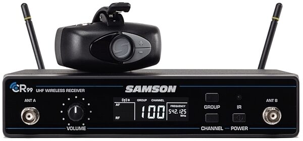 Samson Airline ALX Wireless Lavalier Microphone System, Channel D, View