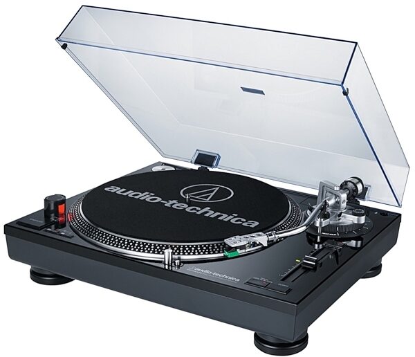Audio-Technica AT-LP120 Direct Drive Turntable with USB, Black