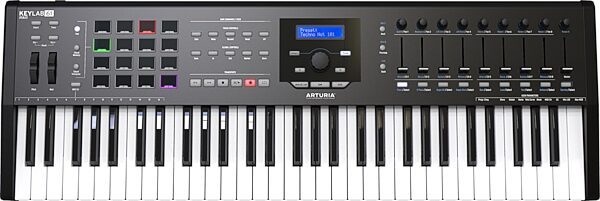 Arturia KeyLab 61 MKII USB MIDI Controller Keyboard, Black, Action Position Back