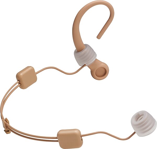 Audio-Technica AT8464x Dual-Ear Adapter Kit, Beige, Action Position Back