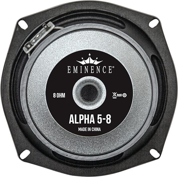 Eminence Alpha 5-8 Midbass Speaker (250 Watts, 5"), 8 Ohms, Action Position Back
