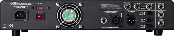 Ampeg Portaflex PF-800 Bass Amplifier Head (800 Watts), Blemished, Rear