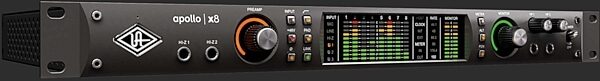 Universal Audio Apollo X8 Thunderbolt 3 Audio Interface, Heritage Edition: Includes premium suite of 10 UAD plug-in titles valued at $2,490, Angle