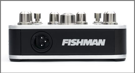 Fishman Aura Spectrum DI Acoustic Pedal, New, Rear