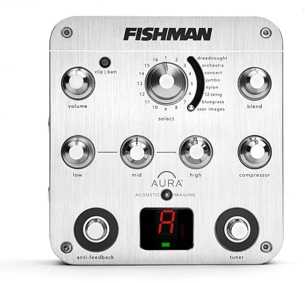 Fishman Aura Spectrum DI Acoustic Pedal, New, Main