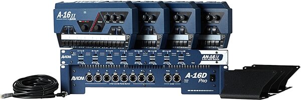 Aviom MIX4 Four Mix Personal Monitor System, Main