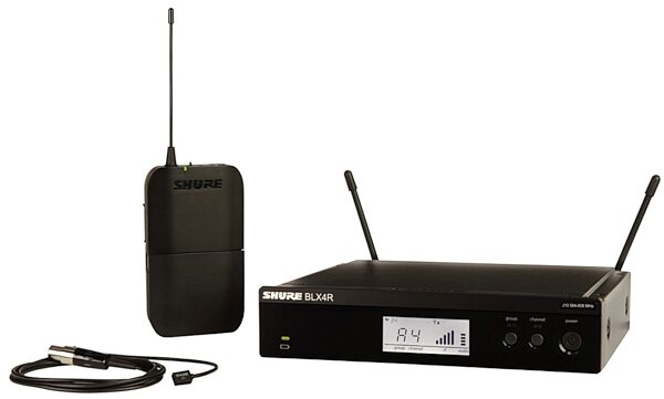 Shure BLX14R/W93 Wireless Lavalier Microphone System, Band H9 (512-542 MHz), Main