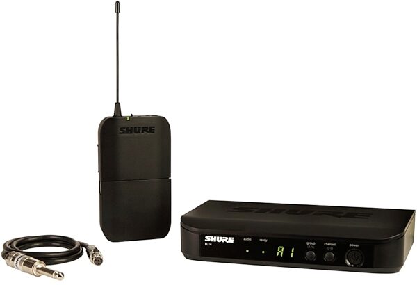 Shure BLX14 Wireless Guitar System, Band H9 (512-542 MHz), Main